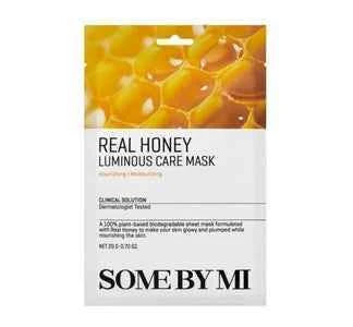 SOME BY MI Real Honey Luminous Care Mask (20g) | Nourishing & Moisturizing |