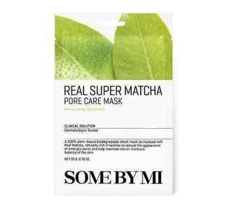 SOME BY MI Real Super Matcha Pore Care Mask (20g) | Moisturizing & Oil Control |