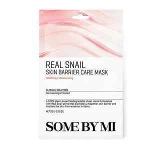 SOME BY MI Real Snail Skin Barrier Care Mask (20g) | Soothing & Moisturizing