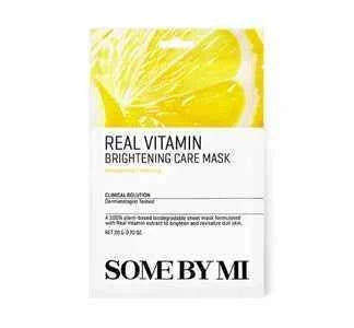 SOME BY MI Real Vitamin Brightening Care Mask (20g) | Moisturizing & Vitalizing