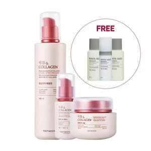 The Face Shop Collagen Boosting Skin Lifting Trio - Best for Saggy Skin & Fine Lines