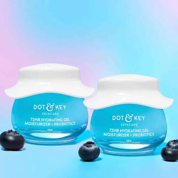 72HR Hydrating Gel Moisturizer, Pack of 2 60ML
