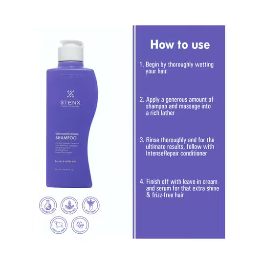3tenx Ultimate Revitalize Shampoo 250ml